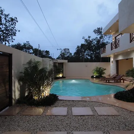 Room In Studio - Casa Kaban Tulum Boutique Beautiful Suites With Kitchenette Free Breakfast-3